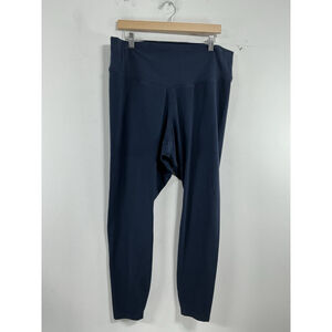 Womans Old Navy Powerchill Go Dry Athletic Leggings XXL Navy